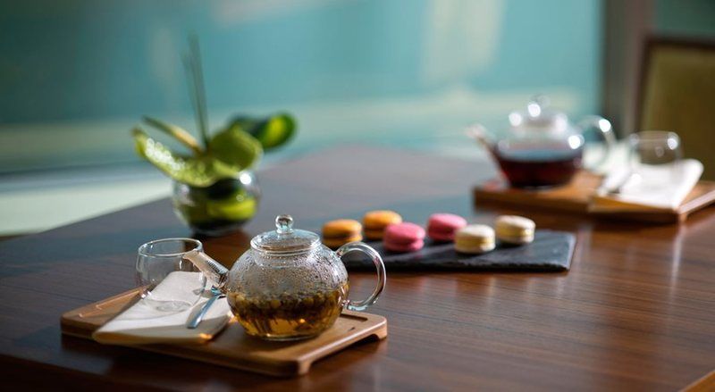 Damac Maison The Vogue Дубай Екстер'єр фото Tea and sweets