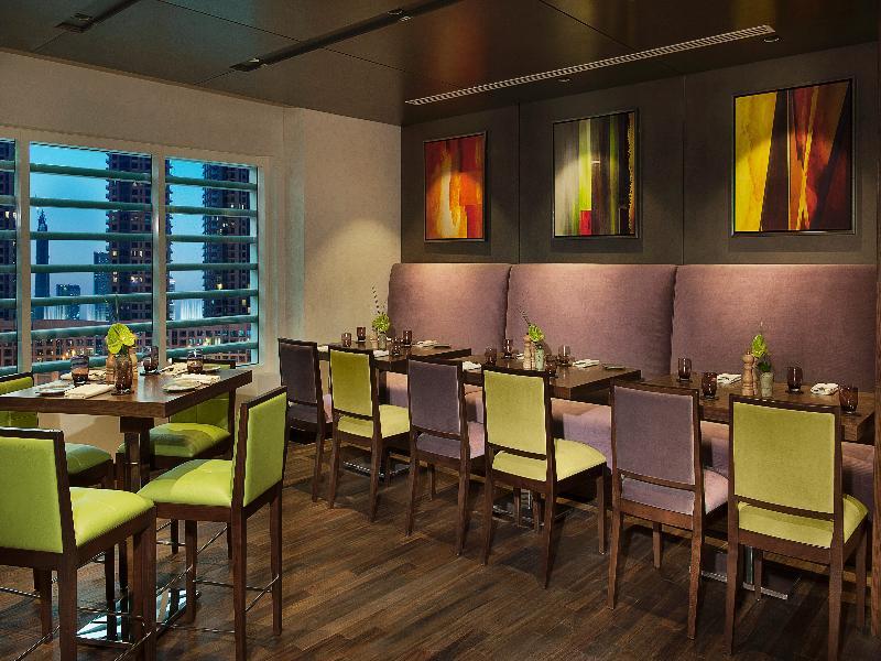 Damac Maison The Vogue Дубай Екстер'єр фото The restaurant