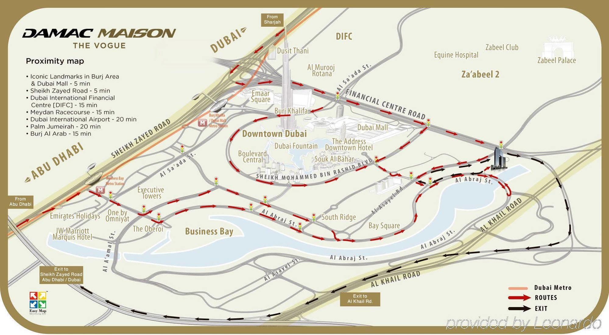 Damac Maison The Vogue Дубай Екстер'єр фото Circuit Magny Cours